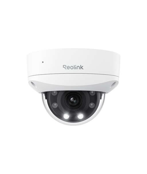 Reolink, 4K PoE IK10 Camera with 5X Optical Zoom, P437, Dome, 8 MP, 2.7-13.5mm, IP67, H.265, Micro SD, Max. 256 GB