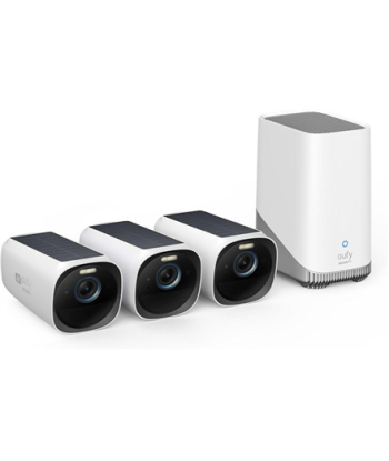 Turvakaamera Anker Eufy, 3+1 Kit, eufyCam 3, IP67, HDD/SSD storage