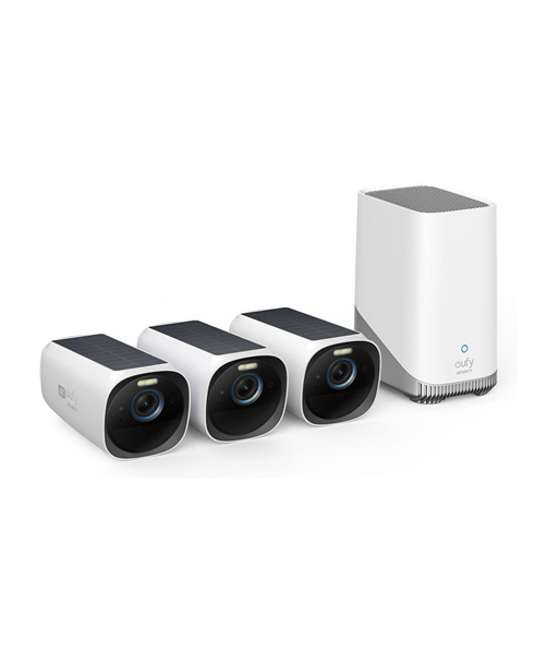 Anker Eufy Security Camera, 3+1 Kit, eufyCam 3, IP67, HDD/SSD storage