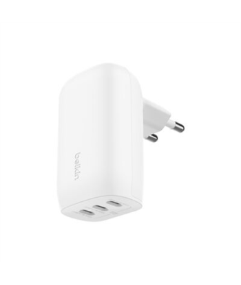 Belkin 3 Port USB-C Charger with PPS 67W | WCC002vfWH