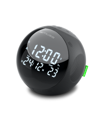 Muse, Clock Radio with Alarm Function, M-197 BT, Bluetooth, FM radio, Wireless connection