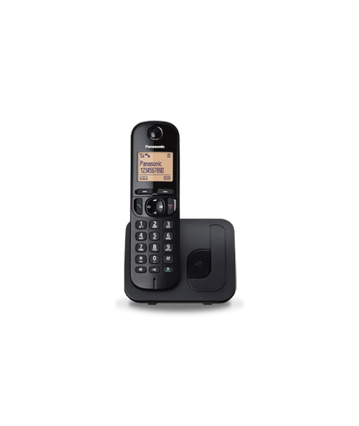 Panasonic, Cordless, KX-TGC210FXB, Built-in display, Caller ID, Black, Phonebook capacity 50 entries, Speakerphone Panasonic, Cordless, KX-TGC210FXB, Built-in display, Caller ID, Black, Phonebook capacity 50 entries, Speakerphone