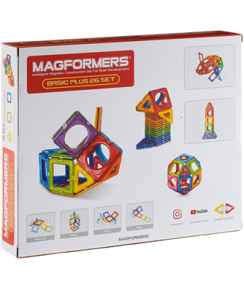 Magformers Basic Plus 26 Set | Magformers