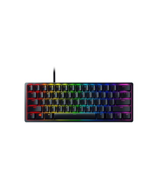 Razer, Huntsman Mini 60%, Black, Gaming keyboard, Wired, Opto-Mechanical, RGB LED light, NORD Razer, Huntsman Mini 60%, Black, Gaming keyboard, Wired, Opto-Mechanical, RGB LED light, NORD