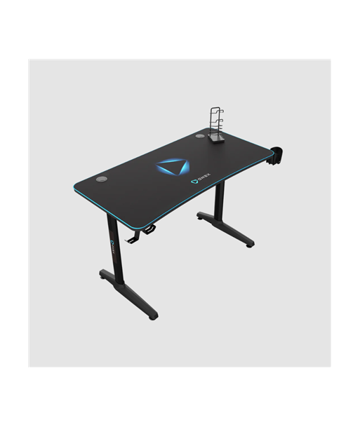 Игровой стол Onex, w/Cup holder, headset hook, Gamepad holder, Full coverage mouse pad, GD1200H, Black Игровой стол Onex, w/Cup holder, headset hook, Gamepad holder, Full coverage mouse pad, GD1200H, Black