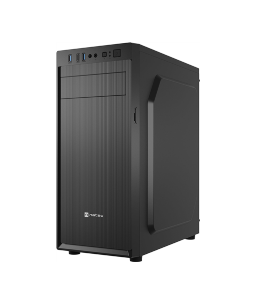 Genesis PC Case, Natec Aracanta, Black, Midi Tower, Power supply included No Genesis PC Case, Natec Aracanta, Black, Midi Tower, Power supply included No
