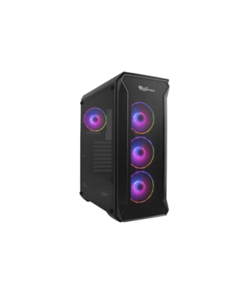 GENESIS IRID 505 ARGB Pc case, Midi tower, 2xUSB 3.0, 2xUSB 2.0, 2x Jack, Black | Genesis