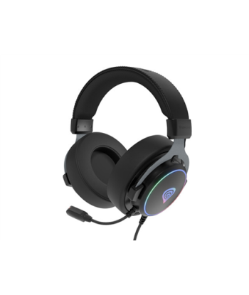 Наушники Genesis Gaming, Neon 764, Wired, Over-ear, Microphone, Black