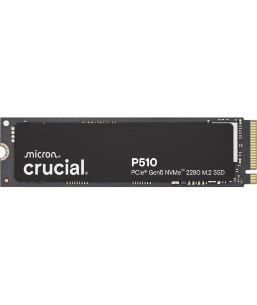 SSD CRUCIAL P510 2TB M.2 PCIe Gen5 NVMe TLC Write speed 8700 MBytes/sec Read speed 10000 MBytes/sec TBW 1200 TB CT2000P510SSD8