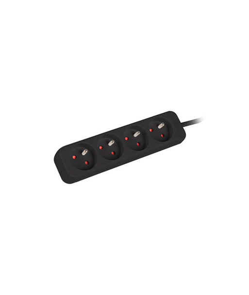 Power strip 1m 4x outlets for UPS system | PS0-04E-0100-IEC-BK | Sockets quantity 4 Power strip 1m 4x outlets for UPS system | PS0-04E-0100-IEC-BK | Sockets quantity 4