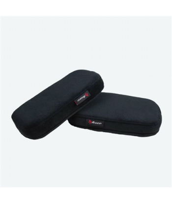 Arozzi Memory Foam Armrest Pads Black