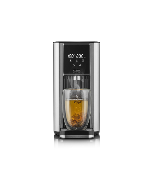 Caso, HW 620, Water Dispenser, 2600 W, 2.5 L, Plastic/Stainless Steel, Black/Stainless Steel