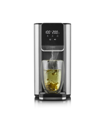 Caso, HW 630, Water Dispenser, 2600 W, 2.5 L, Plastic/Stainless Steel, Black/Stainless Steel
