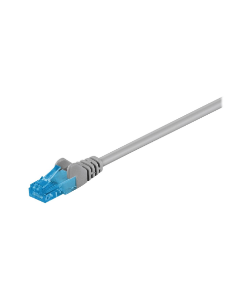 Goobay Patch Cable, CAT 6A U/UTP, AWG 26/7, Cable length: 5 m, Grey