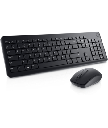 Dell, Keyboard and Mouse, KM3322W, Keyboard and Mouse Set, Wireless, Batteries included, LT, Black, Wireless connection