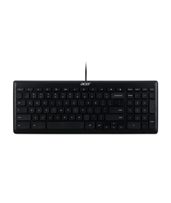 Acer AKW900, Keyboard, Wired, US International, Black, USB