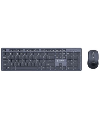 Клавиатура и мышь WRL ENG/DESKTOP BK KBS-WCH-04 GEMBIRD