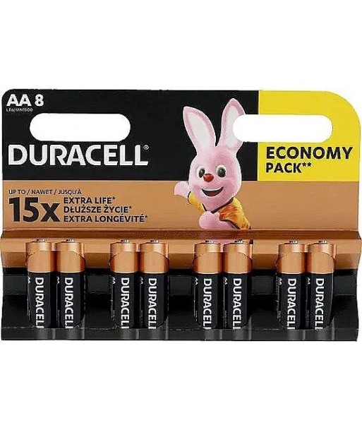 DURACELL Basic MN1500 AA BL8 Duracell DURACELL Basic MN1500 AA BL8 Duracell