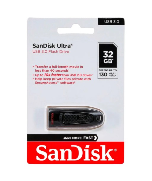 SanDisk Ultra 32GB USB 3.0 flashdrive