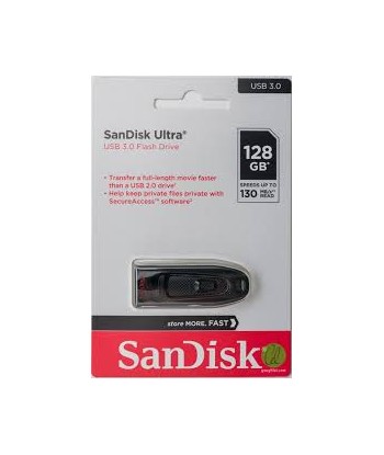SanDisk Ultra 128GB USB 3.0 flashdrive