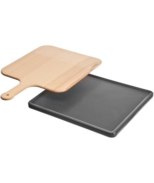 Bosch HEZ327000 Pizza stone with wooden paddle