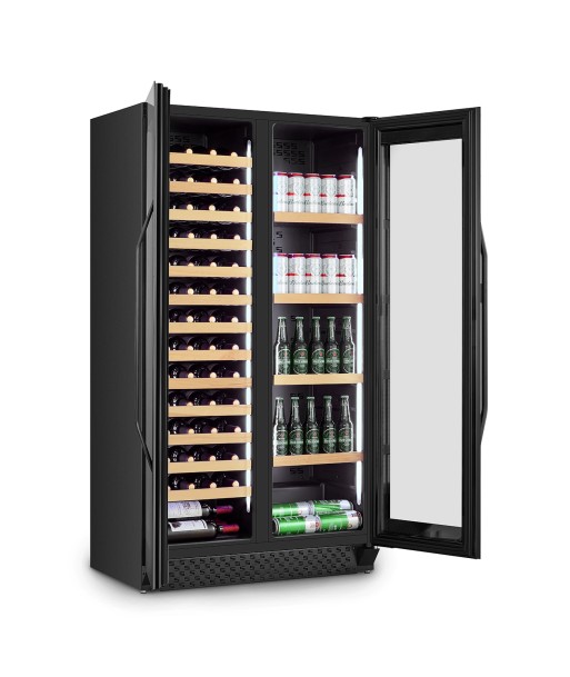 Винный холодильник Caso 00674 WineChef Duo, Up to 122 bottles, Compressor Technology, Black