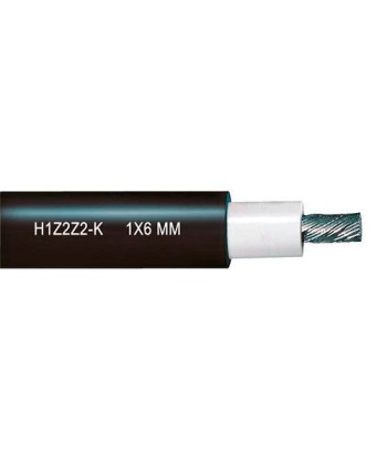 SOLPAR H1Z2Z2-K 1x6 Solar Black SOLAR1X6 | Solpar