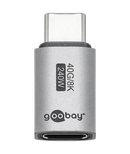 Goobay 74447 USB-C™ Adapter Straight, USB4™ | Goobay Goobay 74447 USB-C™ Adapter Straight, USB4™ | Goobay