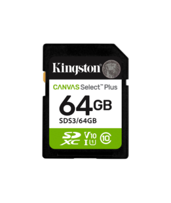 Kingston 64GB SD Select Plus, UHS-I, V10