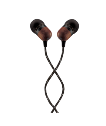 Marley Smile Jamaica Earbuds - Signature Black (3.5mm, Mic)