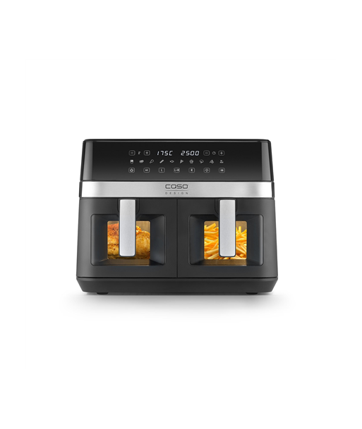 Kuumaõhufritüür Caso, DuoChef, Power 2200 W, Capacity 14 L, Black Kuumaõhufritüür Caso, DuoChef, Power 2200 W, Capacity 14 L, Black