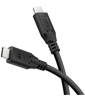 Goobay USB-C™ Cable, USB4™, 240 W, 40 Gbit/s, Power Delivery, 0.5 m, Black