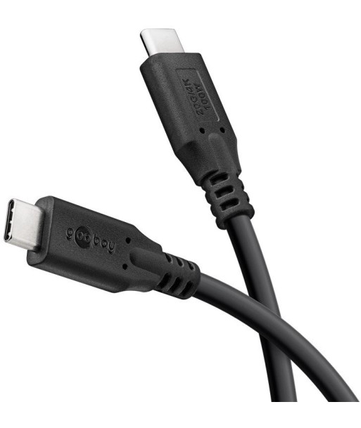 Goobay USB-C™ Cable, USB4™, 240 W, 40 Gbit/s, Power Delivery, 1.8 m, Black