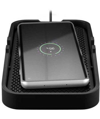 Goobay 60471 Wireless Vehicle Fast Charger 15 W, Black