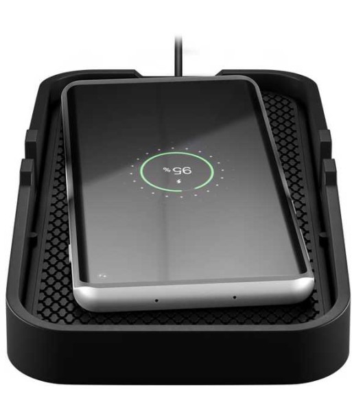 Goobay 60471 Wireless Vehicle Fast Charger 15 W, Black Goobay 60471 Wireless Vehicle Fast Charger 15 W, Black
