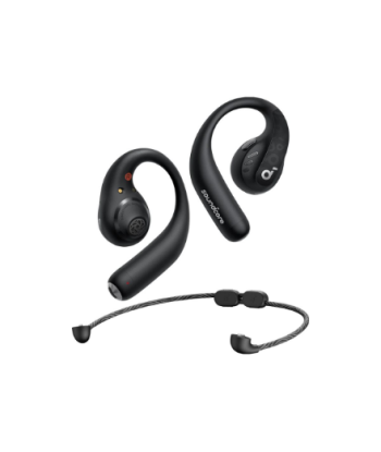 Наушники Anker Soundcore, Open-Ear Sport, AeroFit Pro, Bluetooth, Open-Ear, Microphone, Wireless, Midnight Black