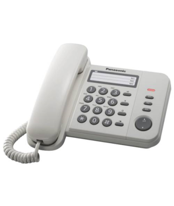 Panasonic, Corded Phone, KX-TS520FXW, White