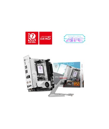 Mainboard MSI AMD B850 SAM5 Mini-ITX Memory DDR5 Memory slots 2 MPGB850IEDGETIWIFI