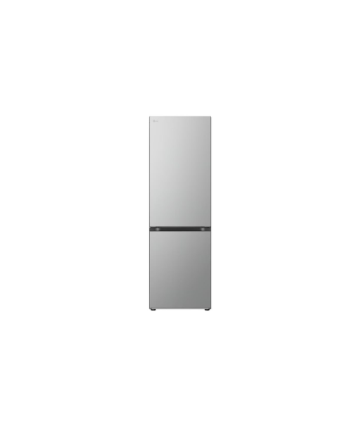 LG GBV21L0EPY Refrigerator, E, Free-standing, Combi, Height 1.86 m, Net fridge 234 L, Net freezer 110 L, Silver