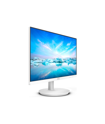 Philips, Monitor, 241V8AW/00, 23.8", IPS, 16:9, 75 Hz, 4 ms, 1920 x 1080 pixels, 250 cd/m², White