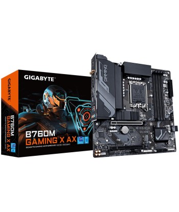 Mainboard GIGABYTE Intel B760 Express LGA1700 Micro-ATX Memory DDR5 Memory slots 4 1xPCI-Express 4.0 16x 1xM.2 1xHDMI