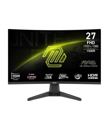 LCD Monitor MSI MAG 276CF E20 27" Gaming/Curved Panel VA 1920x1080 16:9 200 Hz 0.5 ms MAG276CFE20