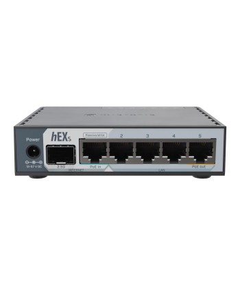 Switch MIKROTIK 	E60iUGS 1 PoE ports 1 18 Watts E60IUGS