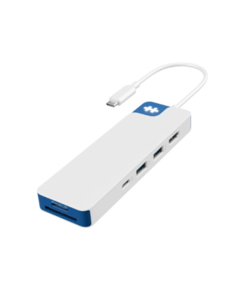 Hyper HyperDrive Flex 8 Port USB-C Hub, Blue | Hyper