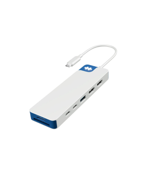 Hyper HyperDrive Flex 9 Port Dual 4K HDMI USB-C Hub, Blue | Hyper Hyper HyperDrive Flex 9 Port Dual 4K HDMI USB-C Hub, Blue | Hyper