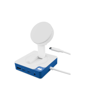 Hyper HyperDrive Flex MagCharge USB-C Hub, Blue | Hyper