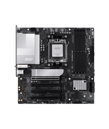 MSI PRO B850M-P WIFI, Processor family AMD B850, Processor socket AM5, DDR5, Supported hard disk drive interfaces SATA, M.2