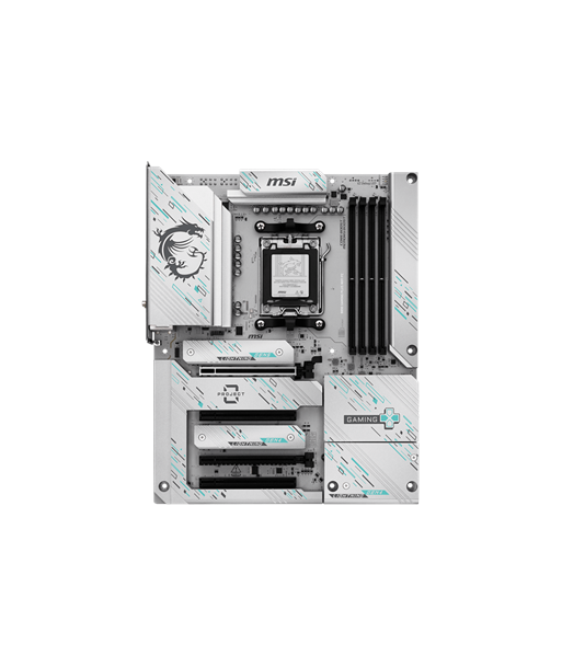MSI B850 GAMING PLUS WIFI PZ, Processor family AMD B850, Processor socket AM5, DDR5, Supported hard disk drive interfaces SATA