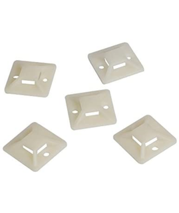 LogiLink Cable Tie Mounts 20x20 mm - Secure Your Cables with Ease! (100 pcs)