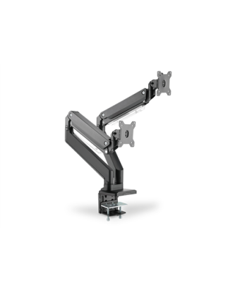 Digitus Desk Mount, DA-90427, Adjustable Height, Rotate, Tilt, Swivel, 15-35", Maximum weight (capacity) 2x15 kg, Black